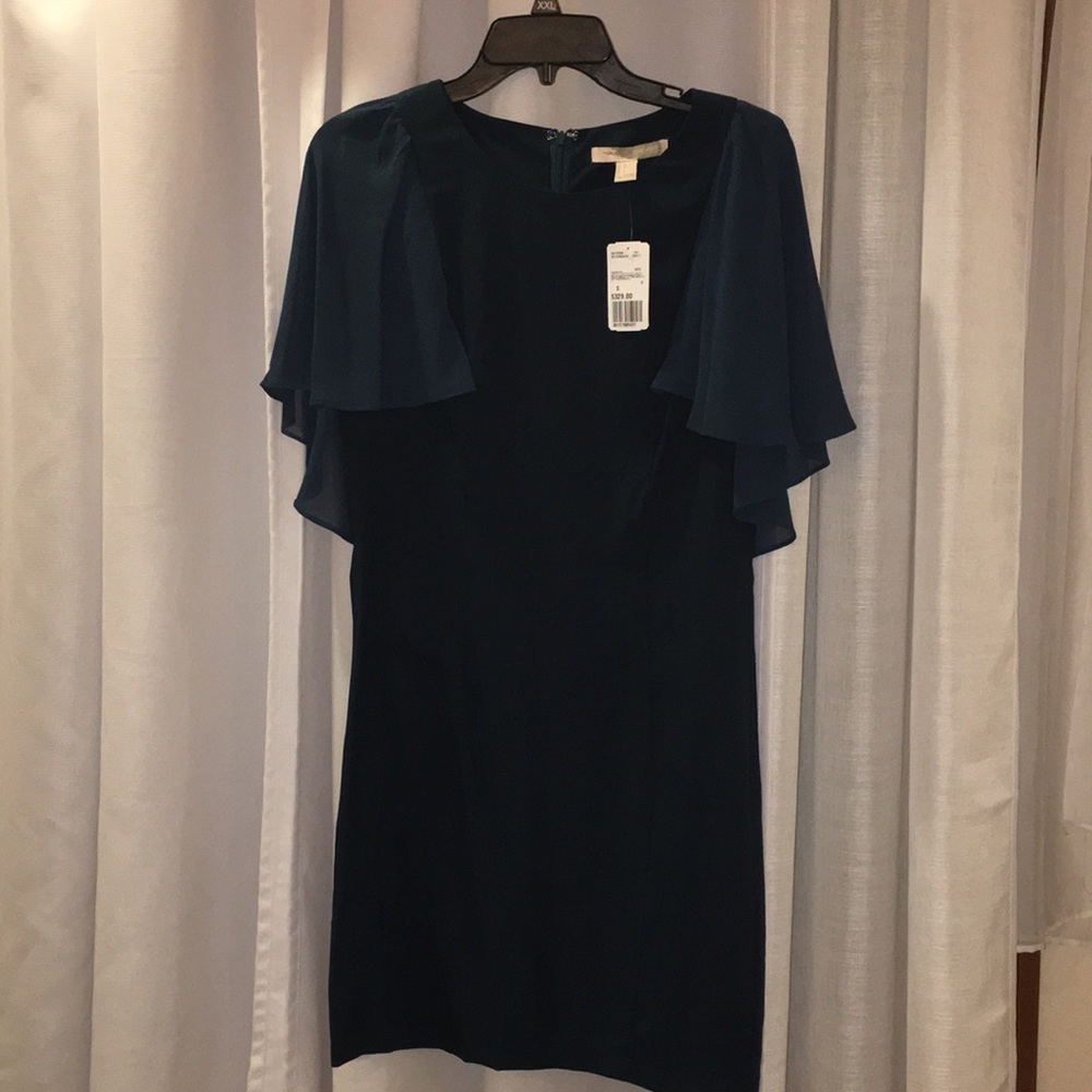 Flounce Sleeve Dress